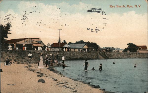 View of Rye Beach New York