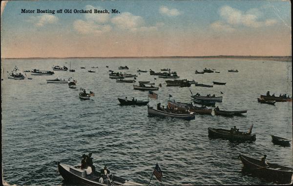 Motor Boating Old Orchard Beach Maine