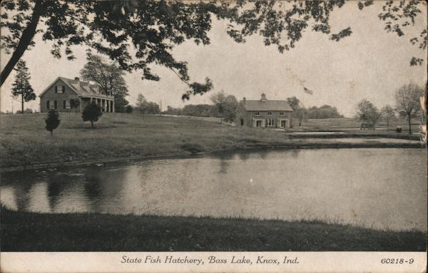 State Fish Hatchery, Bass Lake Knox Indiana
