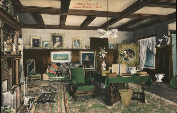Painting of Sitting Room At Hewes Country Home Orange California