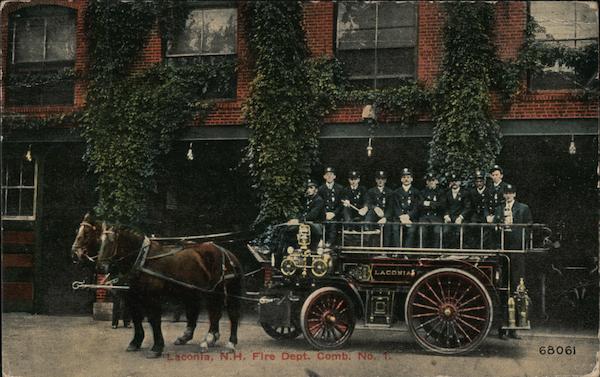 Fire Dept. Comb. No. 1 Laconia New Hampshire