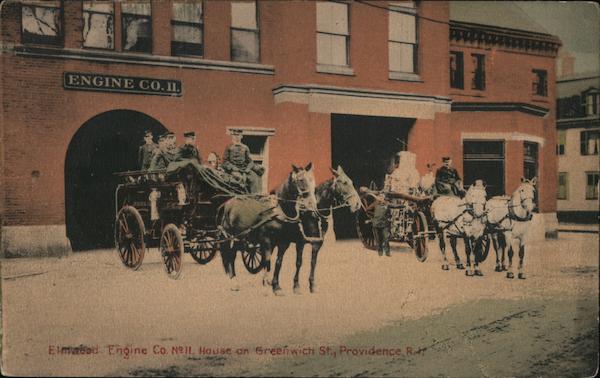 Elmwood Engine Co. No. 11 House on Greenwich St Providence Rhode Island