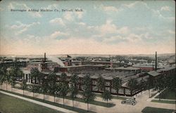 Burroughs Adding Machine Co. Detroit, MI Postcard Postcard Postcard