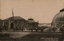 Aquarium & Horticultural Building, Belle Isle Postcard