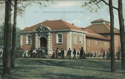 Aquarium at Belle Isle Postcard