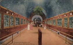 Interior Aquarium, Belle Isle Postcard