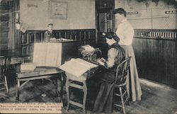 Meeker's School of Commerce Postcard