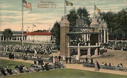Band Stand, Exposition Park Rochester, NY Postcard Postcard Postcard