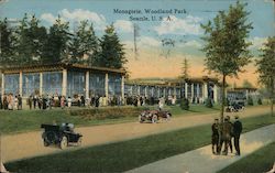 Menagerie, Woodland Park Postcard