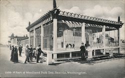 A Park of Woodland Park Zoo Postcard