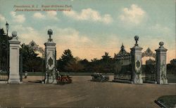 Roger Williams Park, Anna Hawkeman Memorial Gateway Postcard