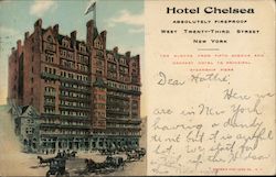 Hotel Chelsea Postcard