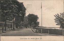 South River Street Wilkes-Barre, PA Postcard Postcard Postcard