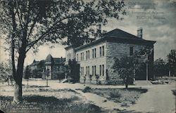 Girls' Dormitory and Professors' Homes, University of Arizona Tucson, AZ Postcard Postcard Postcard