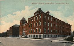 Manual Training High School Postcard