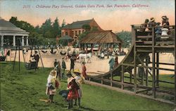 Children's Play Ground, Golden Gate Park Postcard