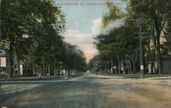 Washington St Middletown, CT Postcard Postcard Postcard