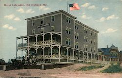 Hotel Lafayette Old Orchard Beach, ME Postcard Postcard Postcard