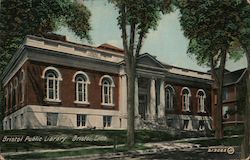 Bristol Public Library Postcard