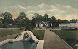 Fountain in Beledan Bristol, CT Postcard Postcard Postcard