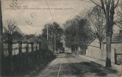 Natchez Trail on Military Road Opened by General Jackson Columbus, MS Postcard Postcard Postcard