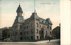 City Hall Newport, RI Postcard Postcard Postcard