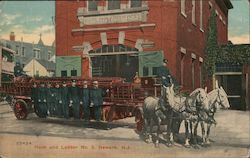 Hook and Ladder No. 3 Newark, NJ Postcard Postcard Postcard