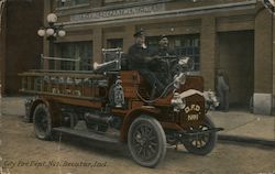 City Fire Department No. 1 Decatur, IN Postcard Postcard Postcard