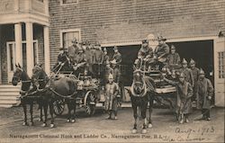 Narragansett Chemical Hook and Ladder Co. Narragansett Pier, RI Postcard Postcard Postcard