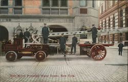 New Motor Propelled water Tower Postcard