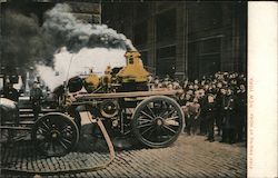 The Engine at Work Postcard