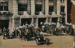 Fire Headquarters Postcard