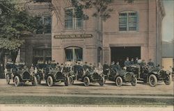 Fire Department - Flying Squadrons of Knox Automobiles Postcard