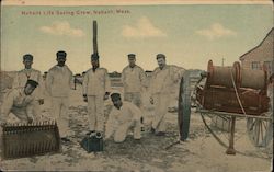 Nahant Life Saving Crew Massachusetts Postcard Postcard Postcard