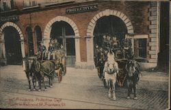 The Providence Protective Dept. House on Richmaond St. Postcard
