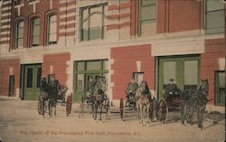 The Chiefs of the Providence Fire Dept. Postcard