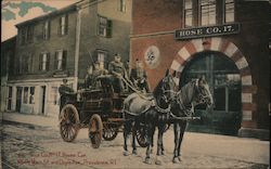 Hose Co. No. 17 House. North Main st and Doyle Ave. Postcard