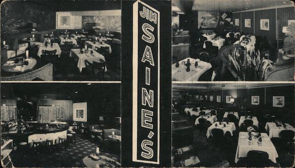 Jim Saine's Restaurant & Cocktail Lounge Chicago Illinois