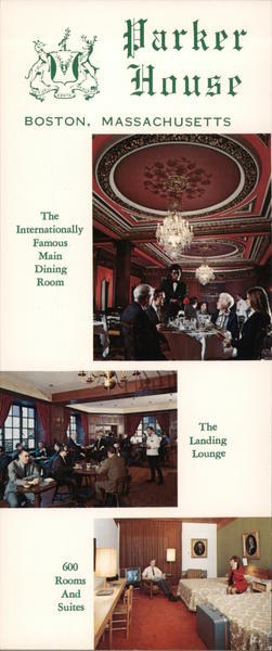 Parker House Boston Massachusetts