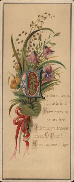 Christmas Comes his Aid to Lend