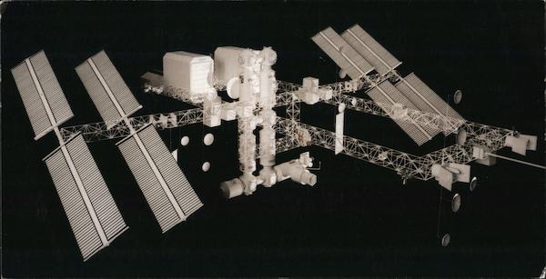 Space Station Model, United States Pavilion - EXPO 86 Vancouver BC Canada