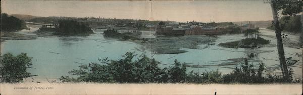 Panorama of Turners Falls Massachusetts