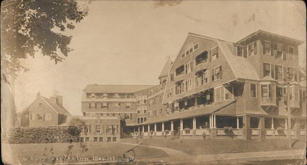 Rear view of Woodstock Inn Vermont