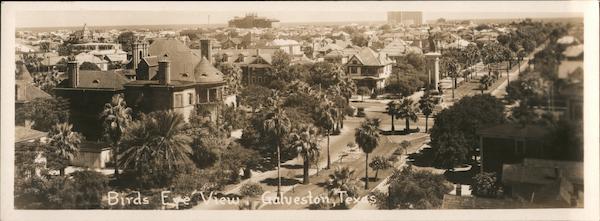 Birds Eye View Galveston Texas