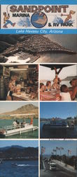 Sandpoint Marina Large Format Postcard