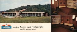 Howard Johnson's Motor Lodge and Restaurant Large Format Postcard