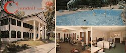 Crandall Motor Inn Large Format Postcard