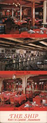 The Ship Restaurant Lynnfield, MA Large Format Postcard Large Format Postcard Large Format Postcard