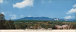 Red Jacket Mountin View Motor Inn Large Format Postcard