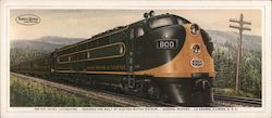 Model F3 Diesel Locomotive - Spokane, Portland & Seattle Railway Ephemera